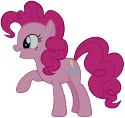 Size: 2671x2520 | Tagged: safe, derpibooru import, edit, edited screencap, editor:homersimpson1983, screencap, pinkie pie, earth pony, g4, background removed, female, not a vector, solo