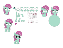 Size: 1736x1309 | Tagged: safe, derpibooru import, earth pony, pony, g3, g4, g4.5, my little pony: pony life, character builder, minty (g4), simple background, white background