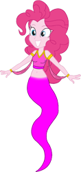 Size: 754x1601 | Tagged: safe, artist:invisibleink, artist:tylerajohnson352, derpibooru import, pinkie pie, equestria girls, g4, armlet, belly button, belly dancer outfit, bracelet, eyelashes, genie, geniefied, harem outfit, jewelry, midriff, simple background, solo, transparent background