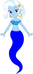 Size: 696x1537 | Tagged: safe, artist:invisibleink, artist:tylerajohnson352, derpibooru import, trixie, equestria girls, g4, armlet, belly button, belly dancer outfit, bracelet, ear piercing, earring, eyelashes, genie, geniefied, harem outfit, hooped earrings, jewelry, makeup, midriff, piercing, simple background, solo, transparent background