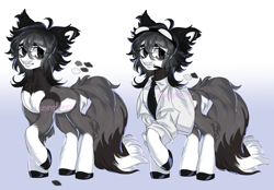 Size: 2560x1785 | Tagged: artist needed, safe, derpibooru import, oc, pony, clothes, reference, reference sheet