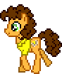 Size: 88x104 | Tagged: safe, artist:botchan-mlp, derpibooru import, cheese sandwich, g4, animated, blinking, cute, cute cheese sandwich, desktop ponies, facing left, gif, idle, pixel art, simple background, smiling, solo, sprite, transparent background, trot cycle, trotting, walk cycle, walking