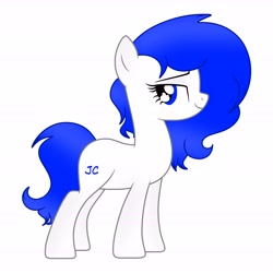 Size: 6890x6890 | Tagged: safe, artist:riofluttershy, derpibooru import, oc, oc only, oc:jc, earth pony, pony, base used, earth pony oc, female, show accurate, simple background, smiling, solo, vector, white background