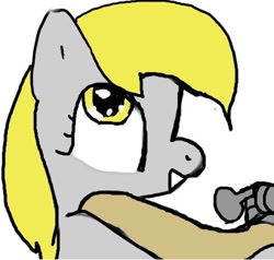 Size: 472x450 | Tagged: safe, artist:fluor1te, derpibooru import, derpy hooves, pegasus, pony, g4, bust, female, mare, portrait, simple background, solo, white background