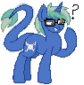 Size: 94x96 | Tagged: safe, artist:novaspark, derpibooru exclusive, derpibooru import, oc, oc only, oc:nova spark, monster pony, original species, tatzlpony, april fools, april fools 2024, female, pixel art, simple background, solo, transparent background