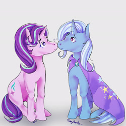 Size: 2048x2048 | Tagged: safe, artist:burgerpawjob, derpibooru import, starlight glimmer, trixie, g4, female, lesbian, shipping, startrix