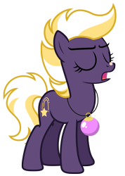 Size: 4729x6625 | Tagged: safe, artist:estories, derpibooru import, oc, oc only, oc:wildheart, earth pony, pony, g4, absurd resolution, christmas ball, female, mare, simple background, solo, transparent background, vector