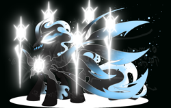 Size: 1260x794 | Tagged: safe, artist:thurder2020, derpibooru import, pony of shadows, stygian, pony, solo