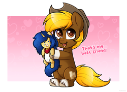 Size: 3213x2326 | Tagged: safe, artist:madelinne, derpibooru import, oc, oc only, oc:acres, oc:flash reboot, earth pony, original species, unicorn, duo, female, horn, male, mare, plush pony, plushie, stallion