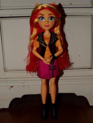 Size: 3456x4608 | Tagged: safe, derpibooru import, sunset shimmer, equestria girls, g4, doll, photo, solo, toy
