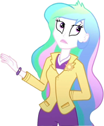 Size: 2086x2520 | Tagged: safe, derpibooru import, edit, edited screencap, editor:homersimpson1983, screencap, princess celestia, principal celestia, human, equestria girls, g4, background removed, not a vector, solo