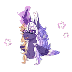 Size: 1800x1800 | Tagged: safe, artist:sleepy-nova, derpibooru import, oc, oc:morningstar magic, alicorn, pony, colored wings, female, glasses, magic, mare, multicolored wings, simple background, solo, transparent background, wings