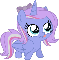 Size: 3279x3319 | Tagged: safe, artist:starcollider, derpibooru import, oc, oc only, oc:starcollider, alicorn, pony, .svg available, :p, :t, bow, female, hair bow, simple background, solo, svg, tongue, tongue out, transparent background, vector