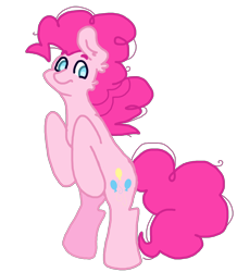 Size: 1700x1950 | Tagged: safe, artist:coralcascade, derpibooru import, pinkie pie, earth pony, g4, female, simple background, solo, transparent background