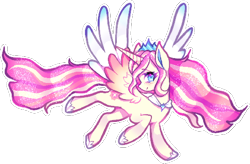 Size: 512x336 | Tagged: safe, artist:natures_love, derpibooru import, oc, oc only, alicorn, pony, alicorn oc, female, horn, mare, simple background, solo, transparent background, wings