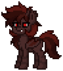 Size: 768x864 | Tagged: safe, derpibooru import, oc, oc only, oc:murlood, bat pony, pony, male, pony town, simple background, solo, transparent background