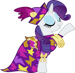 Size: 3061x3000 | Tagged: safe, artist:cloudy glow, derpibooru import, rarity, pony, unicorn, dragon quest, g4, .ai available, eyes closed, female, horn, mare, simple background, solo, transparent background, vector