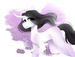 Size: 1086x836 | Tagged: safe, artist:riressa, derpibooru import, oc, oc:darksky, pony, unicorn, female, horn, mare, solo