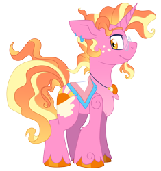 Size: 1280x1360 | Tagged: safe, artist:rohans-ponies, luster dawn, pony, solo, transgender pride flag