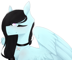 Size: 2500x2082 | Tagged: safe, artist:riressa, derpibooru import, oc, pegasus, pony, female, mare, one eye closed, simple background, solo, transparent background, wink