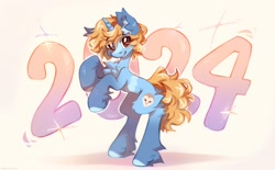 Size: 2048x1271 | Tagged: safe, artist:vanilla-chan, derpibooru import, oc, oc only, pony, unicorn, chest fluff, commission, ear fluff, ears, fetlock tuft, heart, heart eyes, horn, rearing, solo, wingding eyes