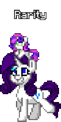 Size: 172x340 | Tagged: safe, artist:salty air, derpibooru import, rarity, sweetie belle, original species, pony, unicorn, g4, animated, blue eyes, blue eyeshadow, cute, diasweetes, duo, duo female, eyeshadow, female, green eyes, horn, makeup, mare, pink mane, plush pony, plushie, pony town, purple mane, raribetes, riding, riding a pony, siblings, simple background, sisters, sisters gonna sister, transparent background, trotting, two toned mane, white coat
