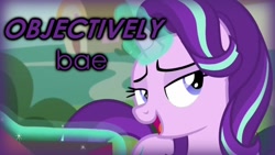 Size: 1280x720 | Tagged: safe, derpibooru import, starlight glimmer, g4, youtube link, youtube video