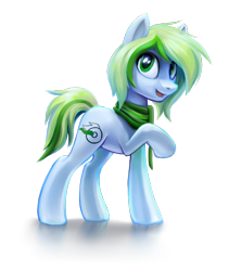 Size: 1696x2006 | Tagged: safe, artist:kaermter, derpibooru import, oc, oc only, earth pony, pony, clothes, commission, scarf, simple background, solo, transparent background