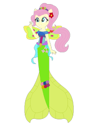 Size: 596x783 | Tagged: safe, artist:selenaede, artist:user15432, derpibooru import, fluttershy, mermaid, equestria girls, g4, alternate hairstyle, base used, clothes, crossover, cutie mark on human, fairy, fairy wings, fairyized, fins, fish tail, flower, flower in hair, jewelry, mermaid fairy, mermaid tail, mermaidix, mermaidized, mermay, necklace, peace sign, pearl necklace, ponied up, ponytail, simple background, smiling, species swap, tail, transparent background, wings, winx, winx club, winxified, yellow wings