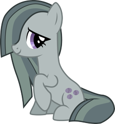 Size: 2137x2307 | Tagged: safe, artist:skele-sans, derpibooru import, marble pie, earth pony, pony, g4, hearthbreakers, female, mare, raised hoof, raised leg, simple background, sitting, smiling, solo, transparent background, vector