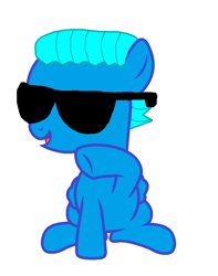 Size: 780x992 | Tagged: safe, artist:memeartboi, derpibooru import, oc, oc only, pegasus, pony, colt, colt oc, confident, cool, cool look, cooler, cute, foal, glasses, gumball watterson, handsome, handsome face, male, male oc, pegasus oc, pegasus wings, ponified, simple background, solo, species swap, style, stylish, sunglasses, the amazing world of gumball, thug life, white background, wings
