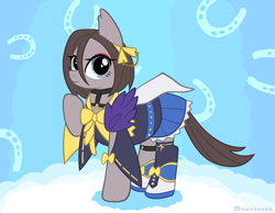 Size: 900x700 | Tagged: safe, artist:awbt, derpibooru import, earth pony, pony, air groove, anime, clothes, crossover, dress, ponified, species swap, uma musume pretty derby
