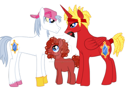 Size: 900x640 | Tagged: safe, artist:moondeer1616, derpibooru import, alicorn, earth pony, pony, adult swim, aqua teen hunger force, blank flank, clothes, crossover, deviantart watermark, frylock, gloves, hat, headband, male, master shake, meatwad, obtrusive watermark, simple background, tail, transparent background, watermark