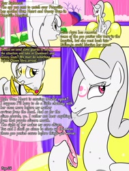 Size: 2000x2643 | Tagged: safe, artist:bestponies, derpibooru import, oc, oc:princess gumdrop, goo, goo pony, monster pony, original species, pony, comic:nurses take over, annoyed, comic, comic panel, dialogue, female, high res, hospital, magic, mare, open mouth, speech bubble