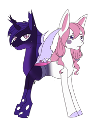 Size: 1875x2480 | Tagged: safe, artist:sugar lollipop, derpibooru import, oc, oc only, changeling, earth pony, adoptable, changeling oc, conjoined, conjoined twins, earth pony oc, multiple heads, paypal, pushmi-pullyu, selling, two heads, ufo