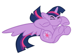 Size: 800x578 | Tagged: safe, artist:benpictures1, twilight sparkle, twilight sparkle (alicorn), alicorn, pony, cute, eyes closed, female, mare, simple background, solo, transparent background, twiabetes, vector