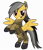 Size: 6700x7800 | Tagged: safe, artist:dolphinfox, derpibooru import, daring do, pony, g4, bipedal, clothes, daring dorable, gun, handgun, headphones, headset, microphone, military, pistol, simple background, solo, transparent background, vector, weapon