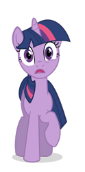 Size: 1600x3233 | Tagged: safe, artist:stricer555, derpibooru import, twilight sparkle, unicorn twilight, pony, unicorn, g4, female, mare, open mouth, raised hoof, raised leg, simple background, solo, transparent background, vector