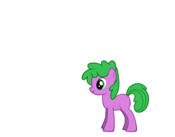 Size: 830x650 | Tagged: safe, artist:qbert2kcat, derpibooru import, spike, pony, g4, male, ponified, ponified spike, simple background, solo, species swap, transparent background