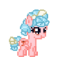 Size: 93x84 | Tagged: safe, artist:botchan-mlp, artist:moistlimit, derpibooru import, cozy glow, pegasus, g4, animated, digital art, female, filly, foal, gif, pixel art