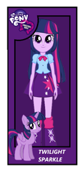 Size: 318x646 | Tagged: safe, artist:qbert2kcat, derpibooru import, twilight sparkle, twilight sparkle (alicorn), alicorn, human, equestria girls, g4, arms, blouse, boots, bowtie, clothes, doll, female, hand, happy, horn, legs, long hair, long mane, my little pony equestria girls, puffy sleeves, shoes, skirt, smiling, socks, standing, tail, teenager, toy, toy interpretation, wings