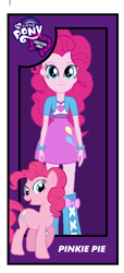 Size: 296x650 | Tagged: safe, artist:qbert2kcat, derpibooru import, pinkie pie, earth pony, human, equestria girls, g4, arms, boots, bow, bracelet, clothes, doll, female, fingers, hand, happy, jewelry, legs, long hair, long mane, open mouth, open smile, shirt, shoes, short sleeves, skirt, smiling, standing, tail, teenager, toy, vest