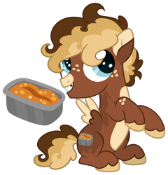 Size: 1183x1232 | Tagged: safe, artist:strawberry-spritz, derpibooru import, oc, pegasus, pony, colt, foal, male, offspring, parent:derpy hooves, parent:doctor whooves, parents:doctorderpy, simple background, solo, transparent background