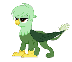 Size: 854x741 | Tagged: safe, artist:xxblue-shy-gamersxx, derpibooru import, oc, oc:gregory griffin, griffon, g4, male, simple background, solo, transparent background