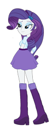 Size: 733x1742 | Tagged: safe, artist:qbert2kcat, derpibooru import, rarity, equestria girls, g4, boots, clothes, female, high heel boots, shoes, simple background, transparent background