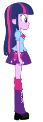 Size: 557x1573 | Tagged: safe, artist:qbert2kcat, derpibooru import, twilight sparkle, equestria girls, g4, simple background, solo, transparent background