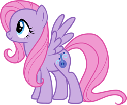 Size: 2862x2358 | Tagged: safe, artist:lizzmcclin, derpibooru import, pegasus, pony, g3, g4, female, mare, not fluttershy, recolor, simple background, solo, sweetsong, transparent background, vector