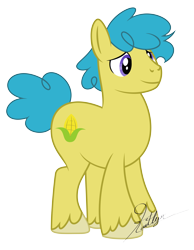 Size: 7727x9948 | Tagged: safe, artist:kaitykat117, derpibooru import, oc, oc only, oc:cobb corn(kaitykat), base used, short tail, simple background, solo, tail, transparent background, vector