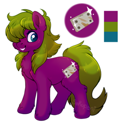 Size: 866x846 | Tagged: safe, artist:sekuponi, derpibooru import, oc, oc only, earth pony, pony, butt freckles, chest fluff, commission, ear fluff, ears, female, freckles, hair over one eye, mare, reference sheet, simple background, unshorn fetlocks, white background