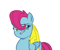 Size: 3072x2560 | Tagged: safe, artist:collegeman1998, derpibooru import, thistle whistle, pegasus, pony, g3, g4, g3 to g4, generation leap, simple background, transparent background